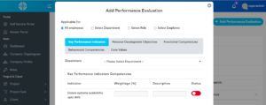 Snapshot - Performance Evaluation Segment 