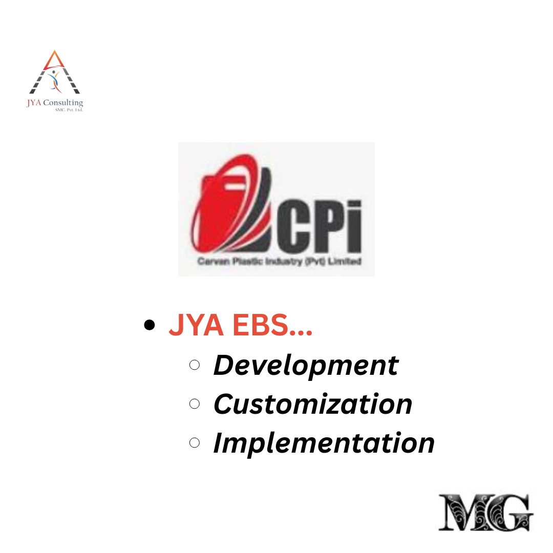 JYA EBS development, Customization & Implementation