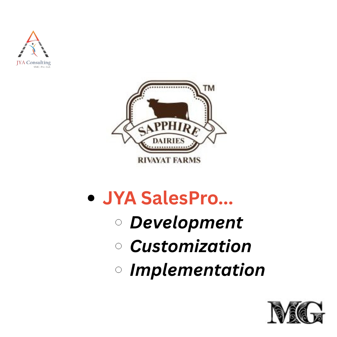 JYA SalesPro... Technology advancement in sale Environment